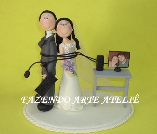 NOIVINHOS PARA TOPO DE BOLO PERSONALIZADOS